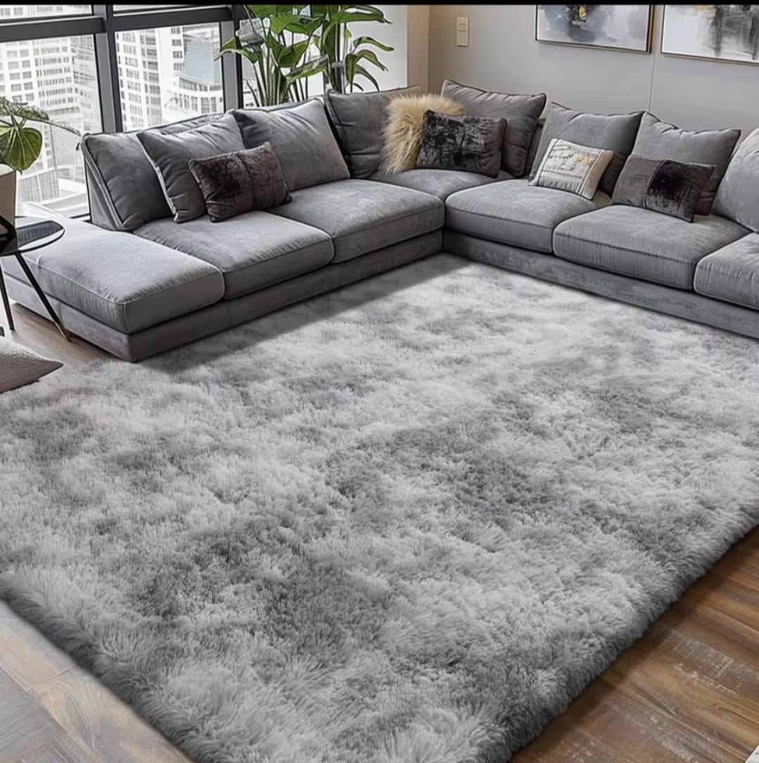 VIKAMA Ultra-Soft Pcuffy Rug, Bedroom & Living Room Indoor Floor Mat, Nursery Carpet, Children's Girls' Room Home Decor